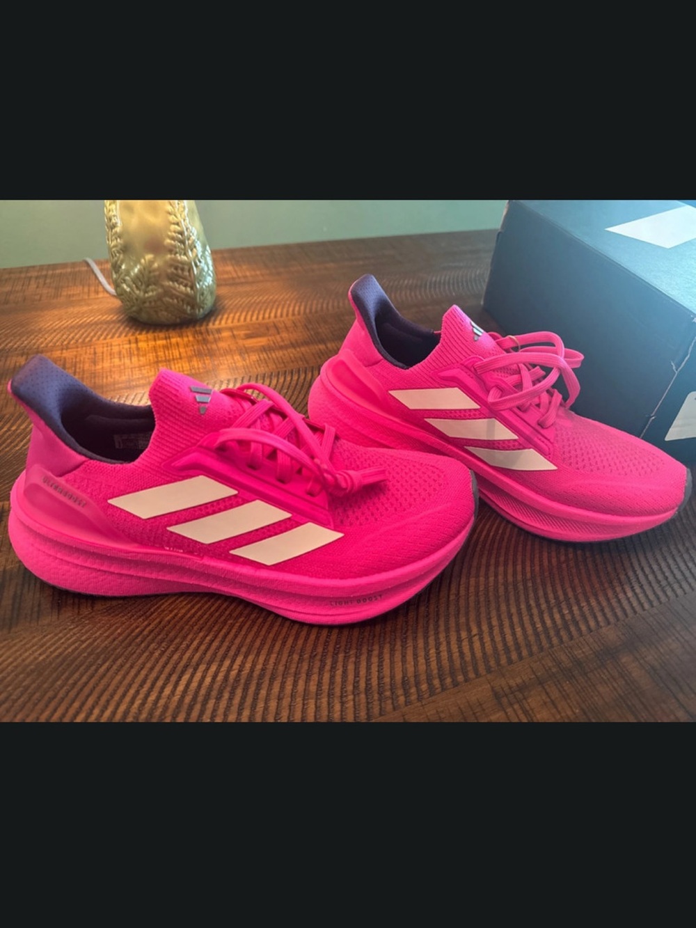NIB Adidas Ultraboost Sneakers, Hot Pink!